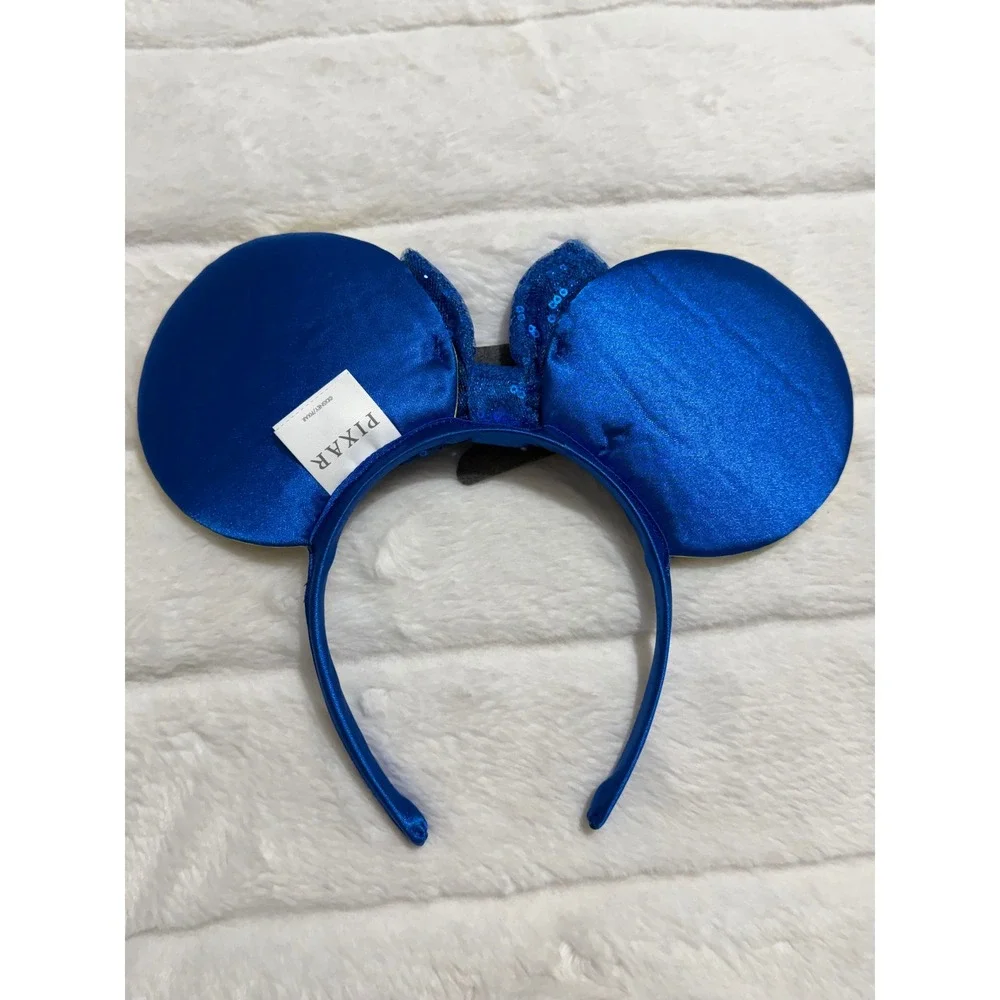 Disney Pixar Toy Story Luxo Jr. Ball Lamp Ear Headband Blue Sequin Bow Costume